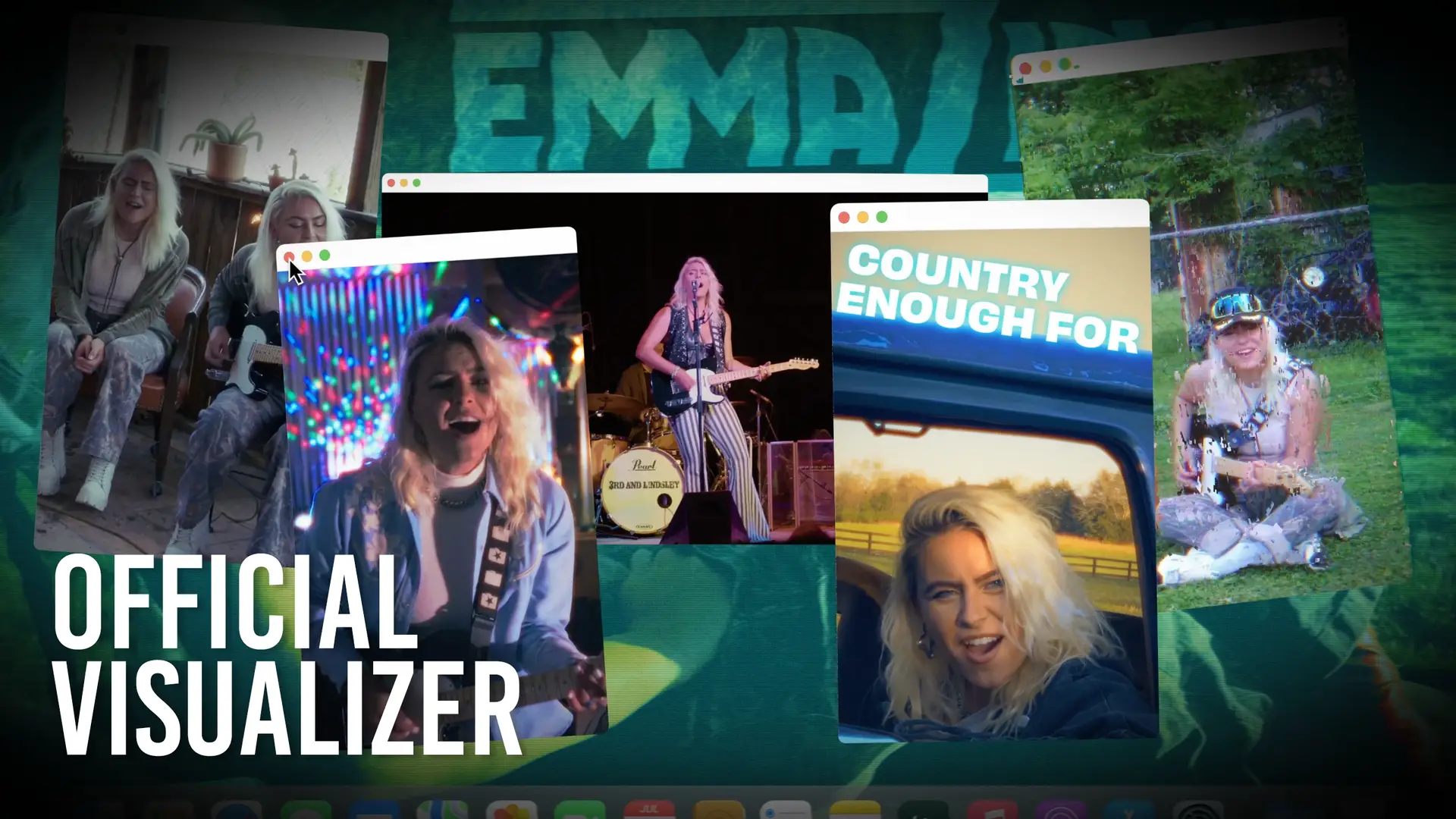 Emma Zinck - Country Enough (Official Visualizer)